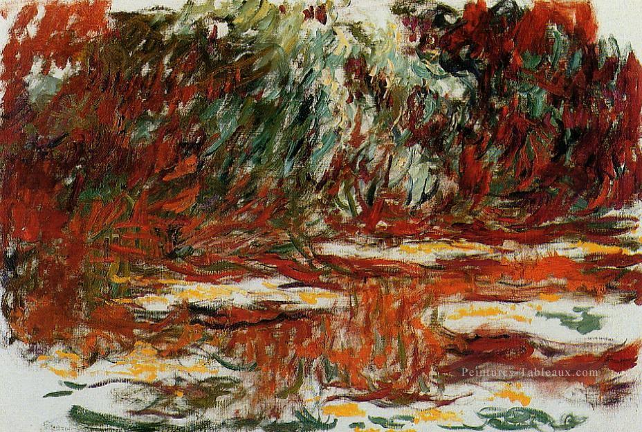 Le bassin aux nymphéas 1919 Claude Monet Peintures à l'huile
